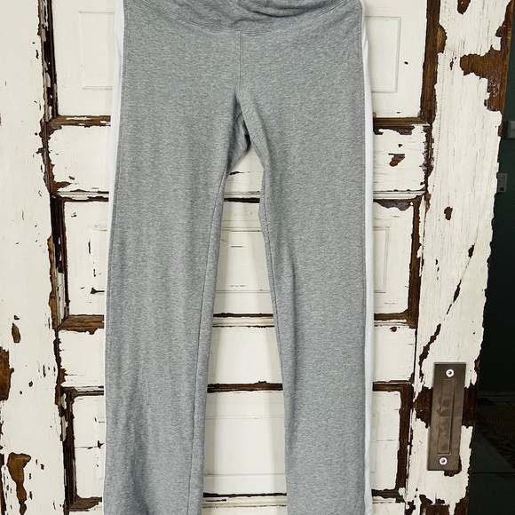 Boston Proper Chic Zippered Coordinate Set Grey/White with Silver Zips XS - Picture 7 of 10